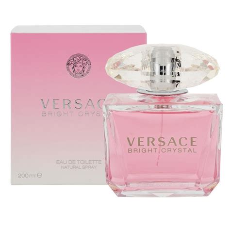 versace bright crystal eau de toilette spray 200ml|versace bright crystal refill.